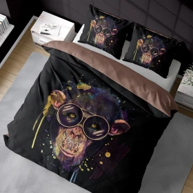 Pościel 3D Satynowa Z Mikrowłókna 160x200 cm. 4364