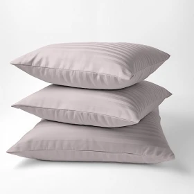 Luksusowa Poszewka Z Adamszku 40x40 cm. Pudrowy Róż