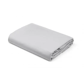 Luksusowe Prześcieradło Satynowe Z Gumką 220x200 cm. + 25 cm. Srebrny