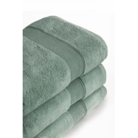 Komplet 3- Ręczników Bawełnianych 50x90 cm. 600gsm Zielony RCC-12