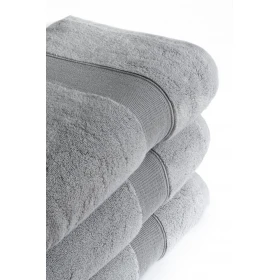 Komplet 3- Ręczników Bawełnianych 70x140 cm. 600gsm Jasny Szary RCC-14