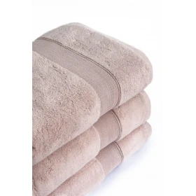 Komplet 3- Ręczników Bawełnianych 50x90 cm. 600gsm Pudrowy Róż RCC-15