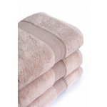 Komplet 3- Ręczników Bawełnianych 50x90 cm. 600gsm Pudrowy Róż RCC-15