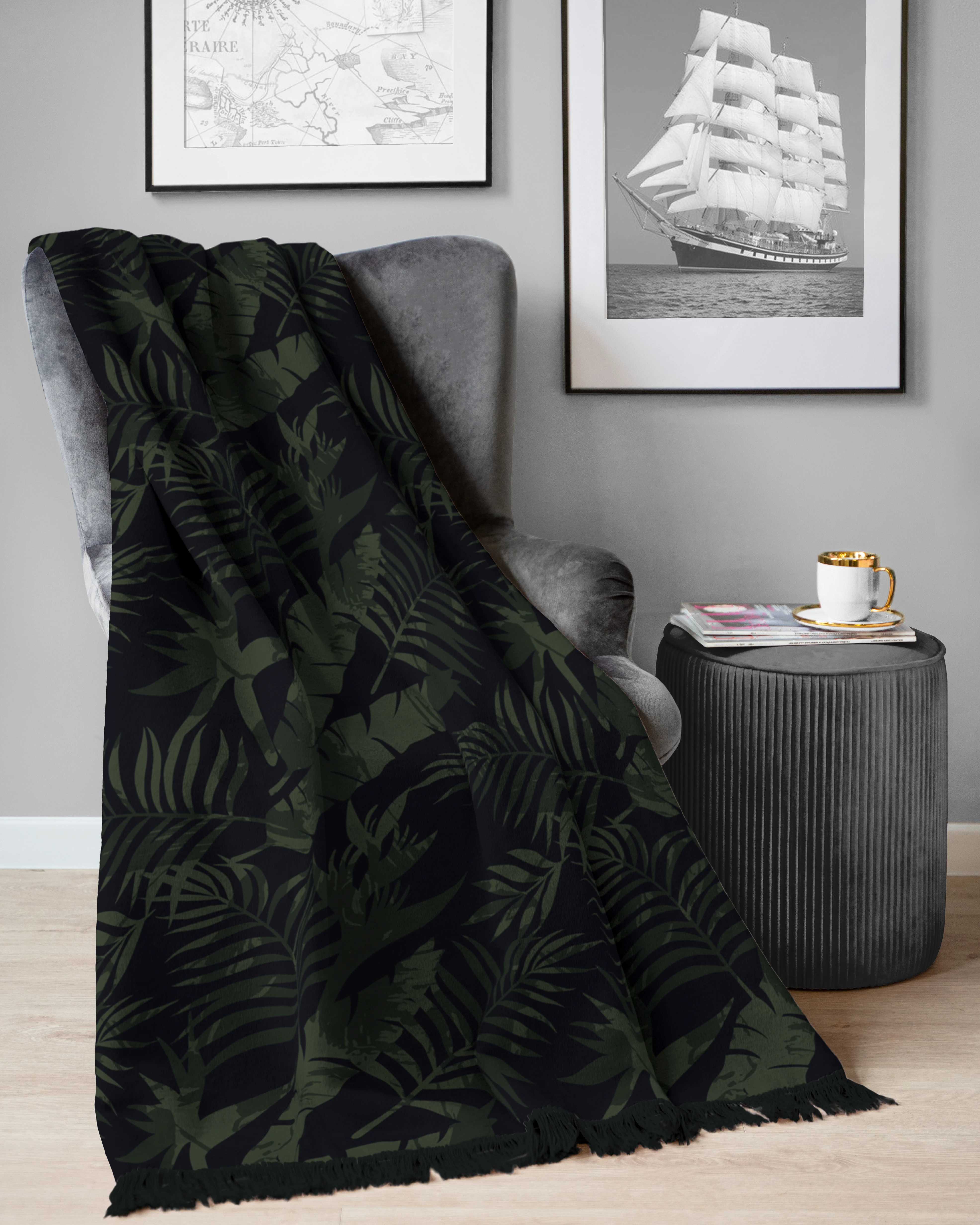 Luksusowy Koc Bawełniany 150x200 cm. 113JB Luksusowy Koc Bawełniany 150x200 cm. 113JB