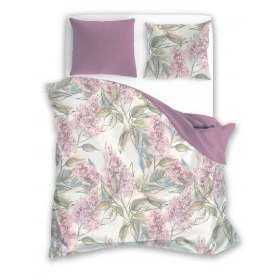 POŚCIEL KPL.ELEGANT 160X200+2X70X80 SATYNA BAWEŁNIANA Kwiaty FAR-026