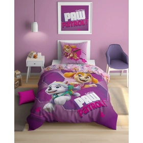 Pościel Dziecięca Świecąca W Ciemności 140x200 cm. Psi Patrol PP-31