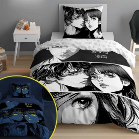 Pościel Dziecięca Świecąca W Ciemności 140x200 cm. Manga 5207