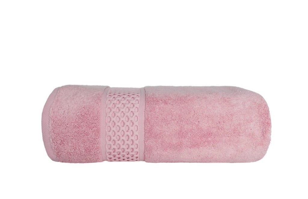 Komplet 3-Ręczników Bawełnianych FROTTE 50x90 cm. Soft Touch 24/2 Bawełna Dwupętelkowa 650 gsm Pudrowy Róż Komplet 3-Ręczników Bawełnianych FROTTE 50x90 cm. Soft Touch 24/2 Bawełna Dwupętelkowa 650 gsm Pudrowy Róż