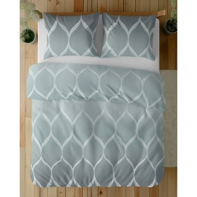 Ekskluzywna Pościel Z Bawełny Satynowej 220x200 cm. 5221-A