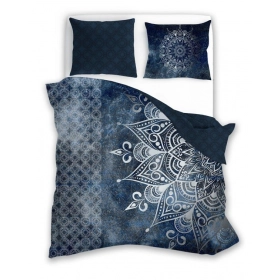 Luksusowa Pościel Z Bawełny Satynowej 140x200 cm. Mandala 001