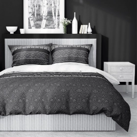 Ekskluzywna Pościel Z Bawełny Satynowej 160x200 cm. 4823-A