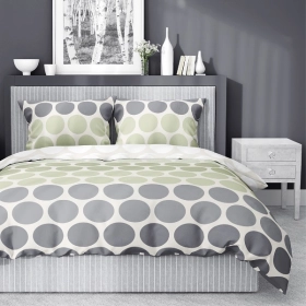 Ekskluzywna Pościel Z Bawełny Satynowej 160x200 cm. 5474-B