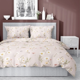 Ekskluzywna Pościel Z Bawełny Satynowej 160x200 cm. 5476-A