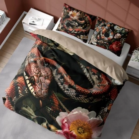 Pościel 3D Satynowa Z Mikrowłókna 160x200 cm. 5304