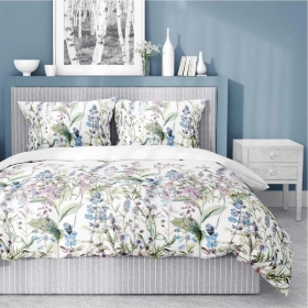 Ekskluzywna Pościel Z Bawełny Satynowej 160x200 cm. 5485-B