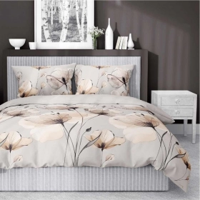 Ekskluzywna Pościel Z Bawełny Satynowej 160x200 cm. 5492-B