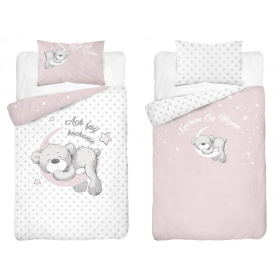 Pościel Dziecięca Bawełniana Do Łóżeczka 100 x135 cm. 3944-B