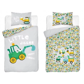 Pościel Dziecięca Bawełniana Do Łóżeczka 100 x135 cm. 3956-A