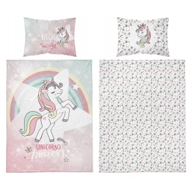 Pościel Dziecięca Bawełniana Do Łóżeczka 100 x135 cm. 5133-B