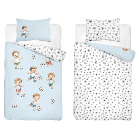 Pościel Dziecięca Bawełniana Do Łóżeczka 100 x135 cm. 5142-A