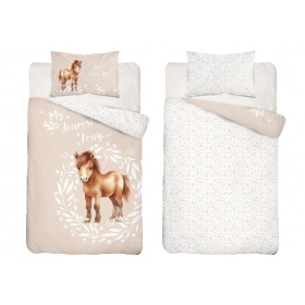 Pościel Dziecięca Bawełniana Do Łóżeczka 100 x135 cm. 5137-B