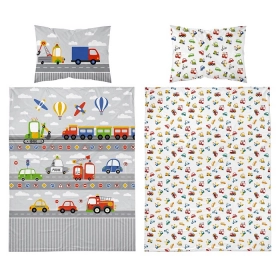 Pościel Dziecięca Bawełniana Do Łóżeczka 100 x135 cm. 5139-B