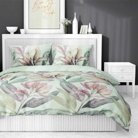 Ekskluzywna Pościel Z Bawełny Satynowej 160x200 cm. 5539-B