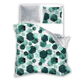 Ekskluzywna Pościel Z Bawełny Satynowej 220x200 cm. 009