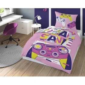 Pościel Dziecięca Świecąca W Ciemności Play Game 140 x 200 cm. DETEX-165