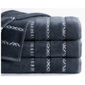 Komplet 5- Ręczników Bawełnianych 30x50 cm. 550gsm Grafitowy GNO-03