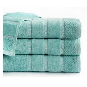 Komplet 5- Ręczników Bawełnianych 30x50 cm. 550gsm Miętowy GNO-04