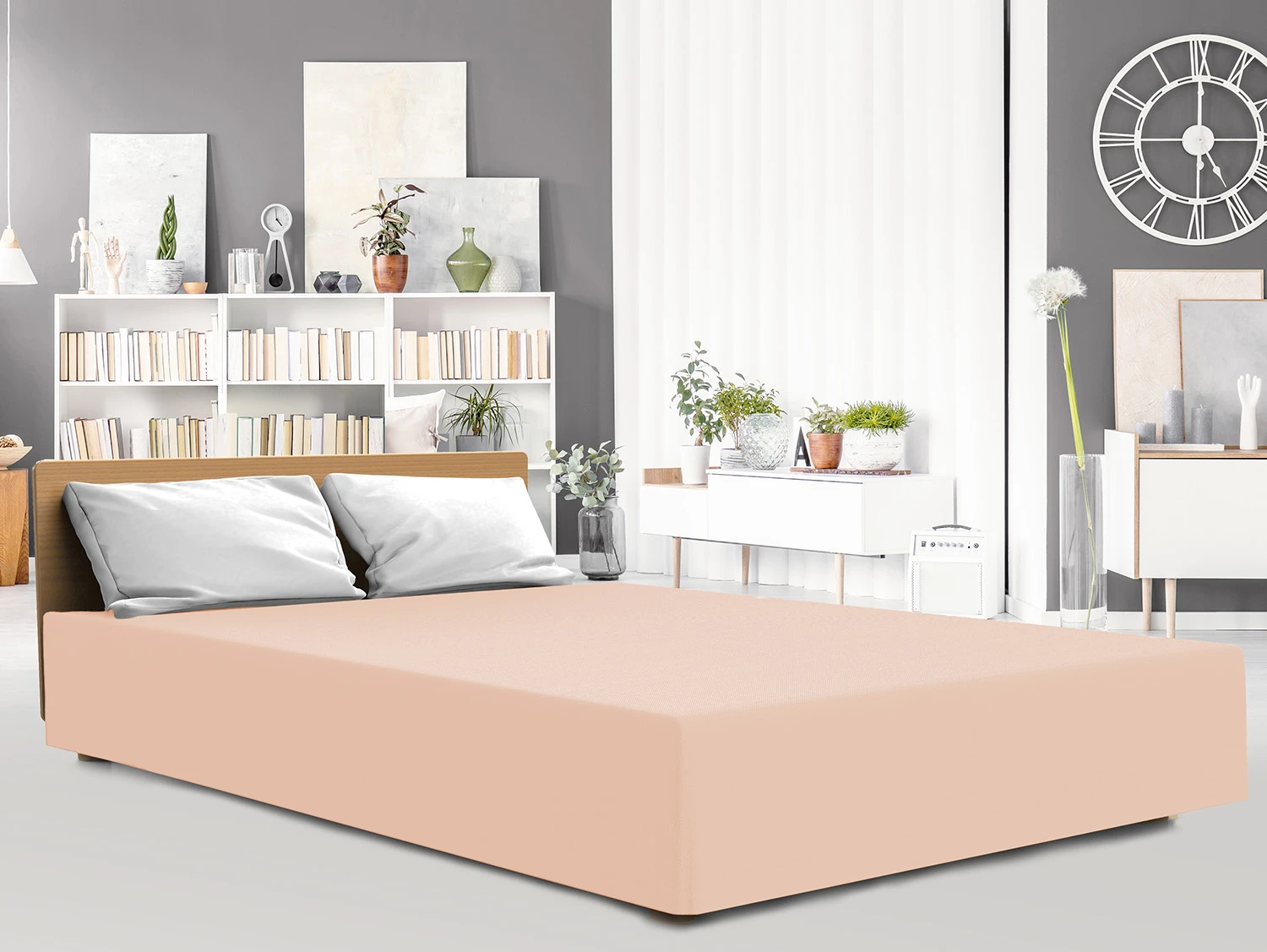 Prześcieradło jersey elastan z gumką PINK/RÓŻ/180x200x30 Prześcieradło jersey elastan z gumką PINK/RÓŻ/180x200x30